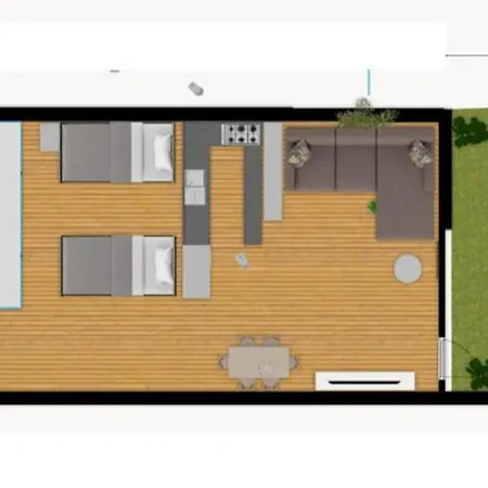 Dos & Prkn & Piscina Climatizada & Jardin - Casa Winslo Lejlighed *